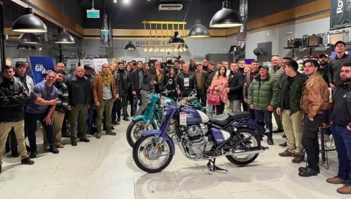 Royal Enfield Paraguay celebró su primer aniversario con el lanzamiento de la Classic 650